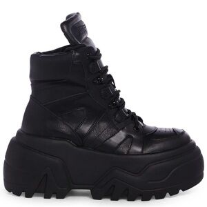 CROSSFADE HIGH TOP PLATFORM SNEAKERS